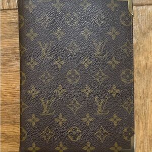 Louis Vuitton Monogram Notebook Cover